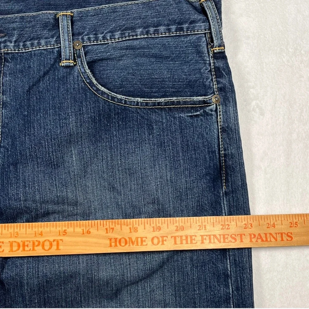 Polo Ralph Lauren Straight Leg Jeans Mens 38x30 (Hemmed Fits 40x27) Blue